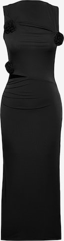 Trendyol - Vestido de festa em preto: frente