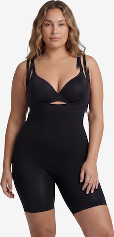 cfab Shapingbody 'Bodysuit Sculpting Shapewear mit offener Brust' i svart: framsida