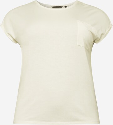 Vero Moda Curve Shirt 'Dava' in Wit: voorkant