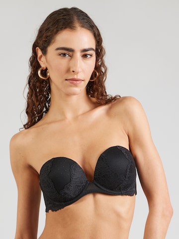 Hunkemöller Push-up BH 'Posie' i sort