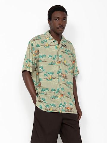 Schott NYC Regular Fit Hemd‌‌‌‌‌‌‌‌‌ in Grün