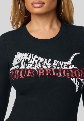 Maglietta di True Religion in nero: frontale