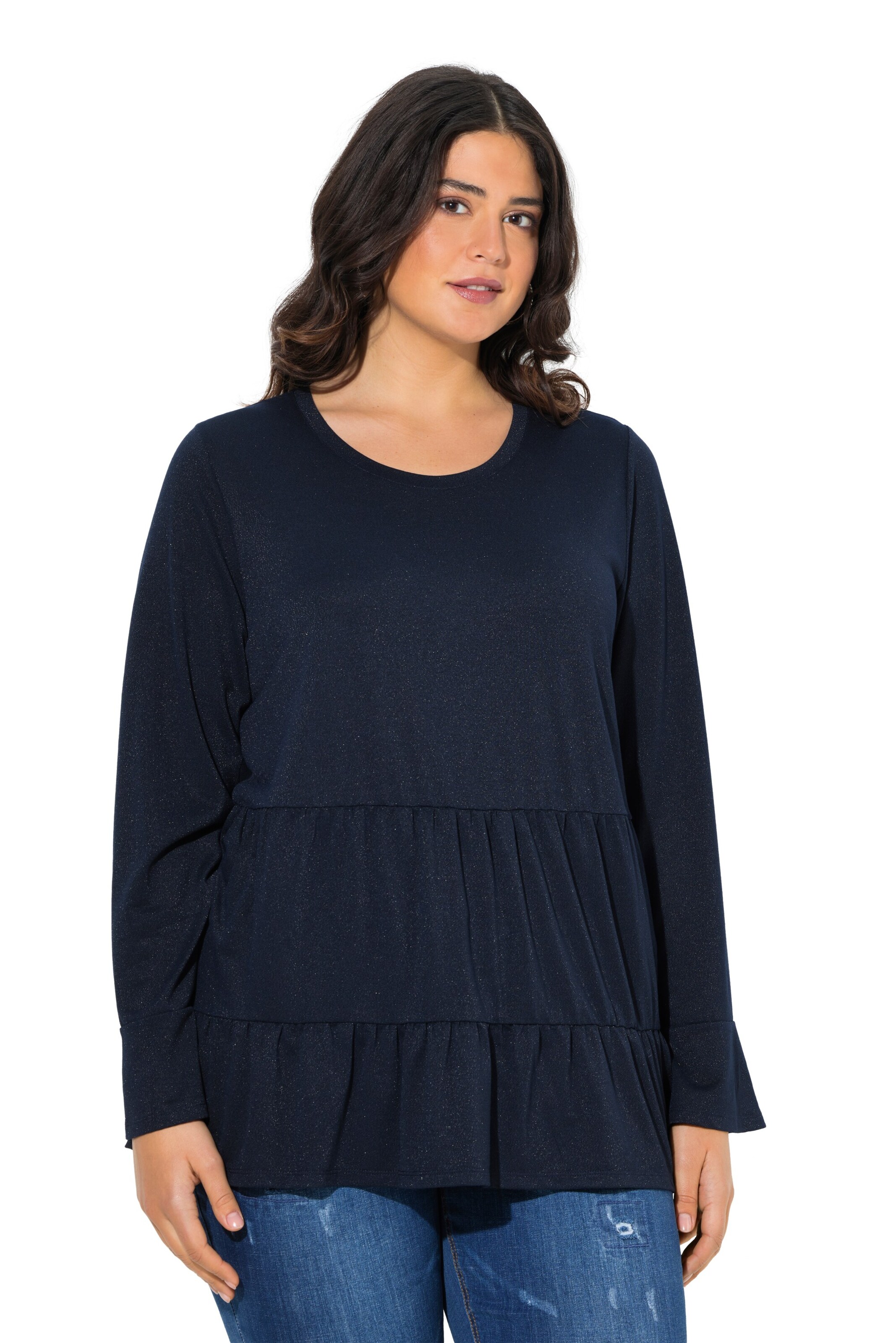 Ulla Popken Shirt in Blue: front