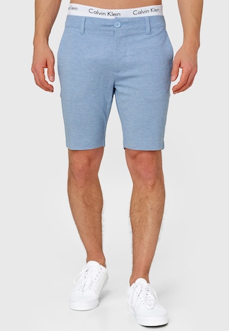 INDICODE JEANS Regular Shorts 'Aalborg' in Blau: predná strana