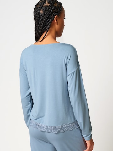 Skiny Slaapshirt in Blauw