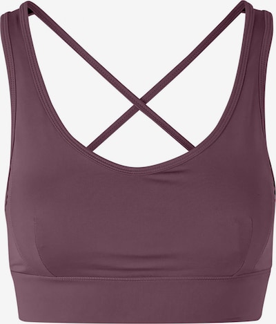 Kismet Yogastyle Sport-BH 'Rami -Ruby' in rotviolett, Produktansicht