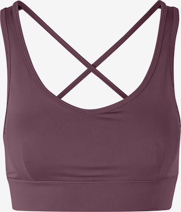 Kismet Yogastyle Bralette Sports Bra 'Rami -Ruby' in Purple: front