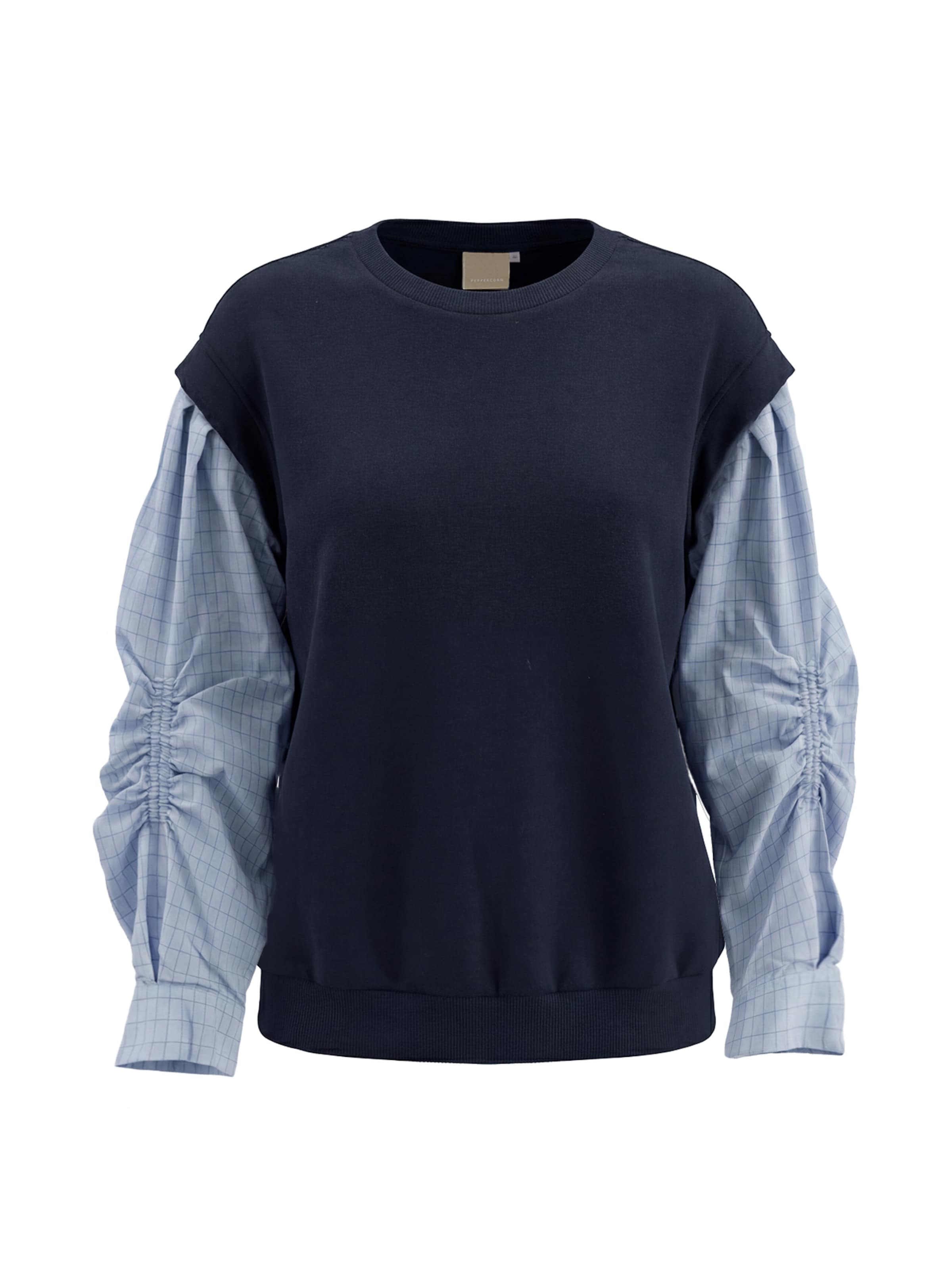 Sweat-shirt 'Sidney' Peppercorn en bleu : devant