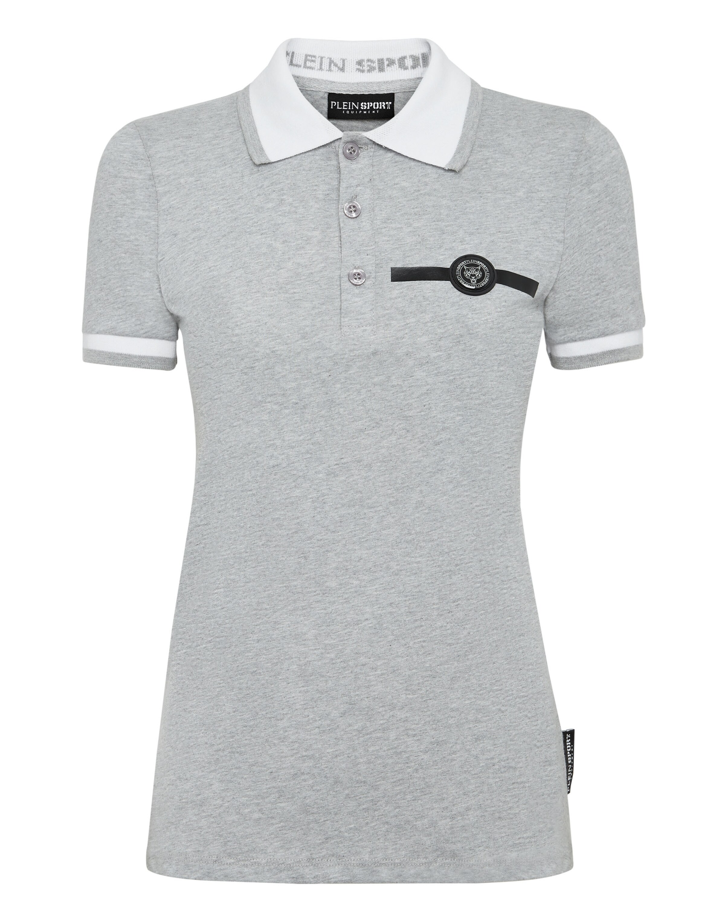 Plein Sport - Camiseta en gris: frente