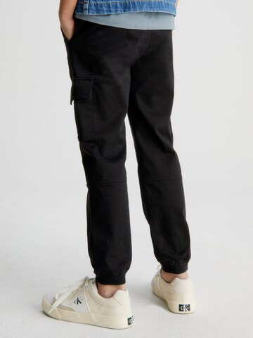 Calvin Klein Jeans Tapered Pants in Black