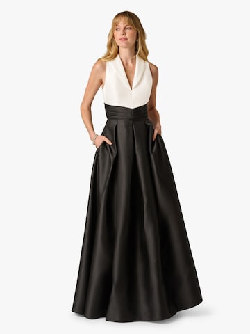 Adrianna Papell Avondjurk in Zwart: voorkant