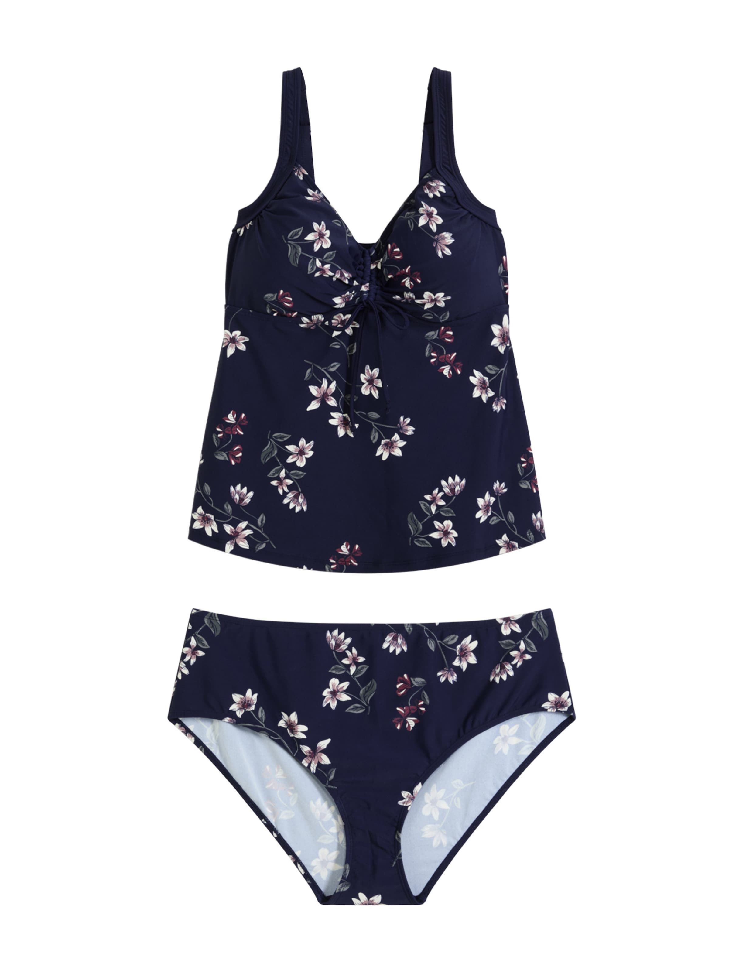 bonprix Tankini in Blue: front