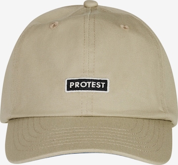 PROTEST Cap 'PRTFring' in Brown: front