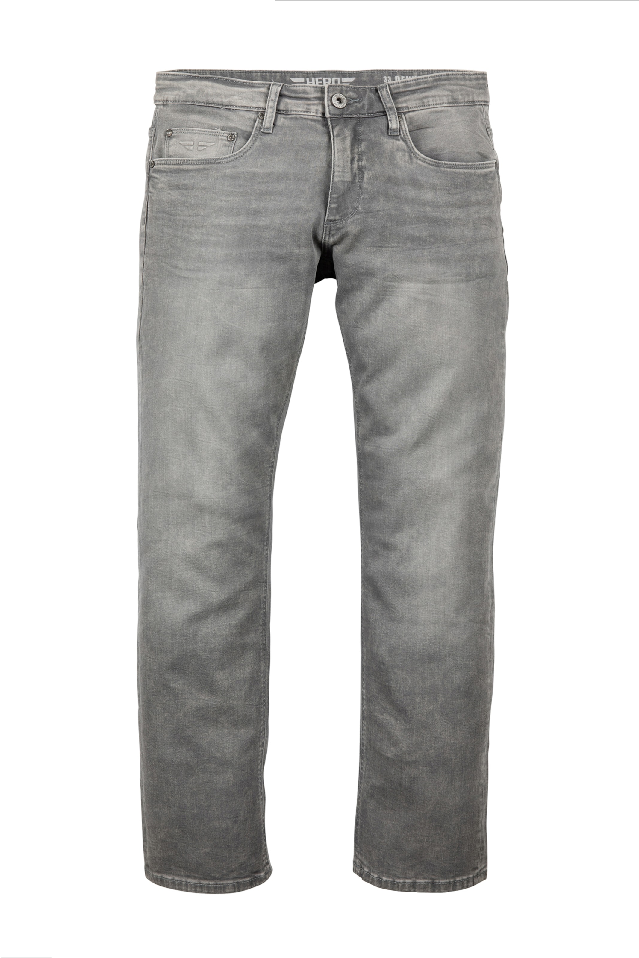 Hero Regular Jeans in Grau: Vorderseite