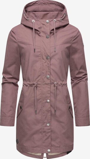 Ragwear Parka mi-saison 'Canny' en mauve, Vue avec produit