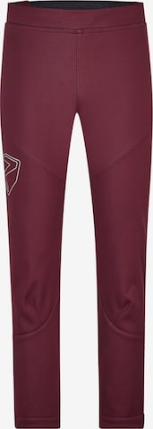 ZIENER Outdoor Pants 'NIFLI' in Red: front