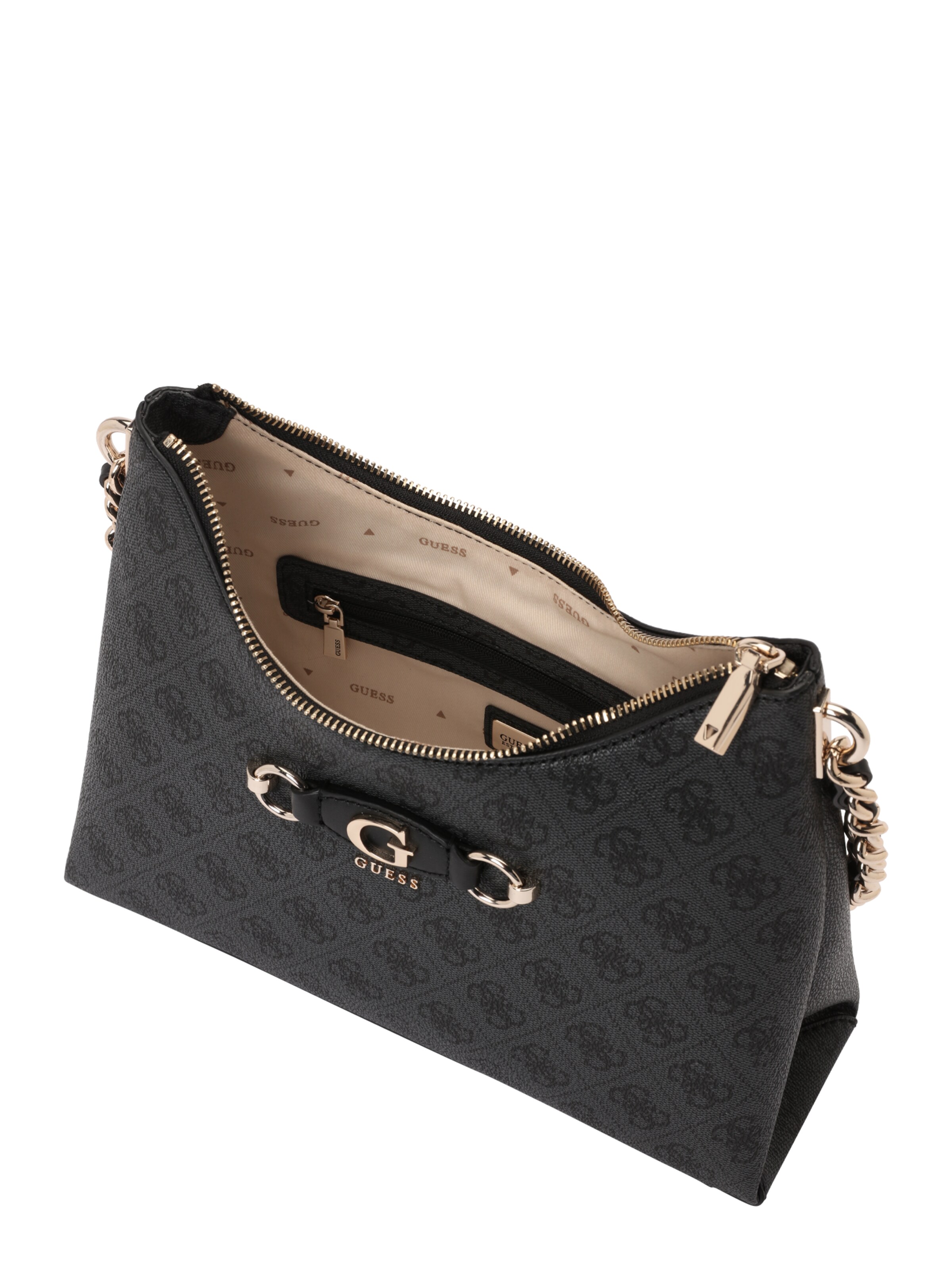 GUESS Torba na ramię 'Izzy' w kolorze czarny