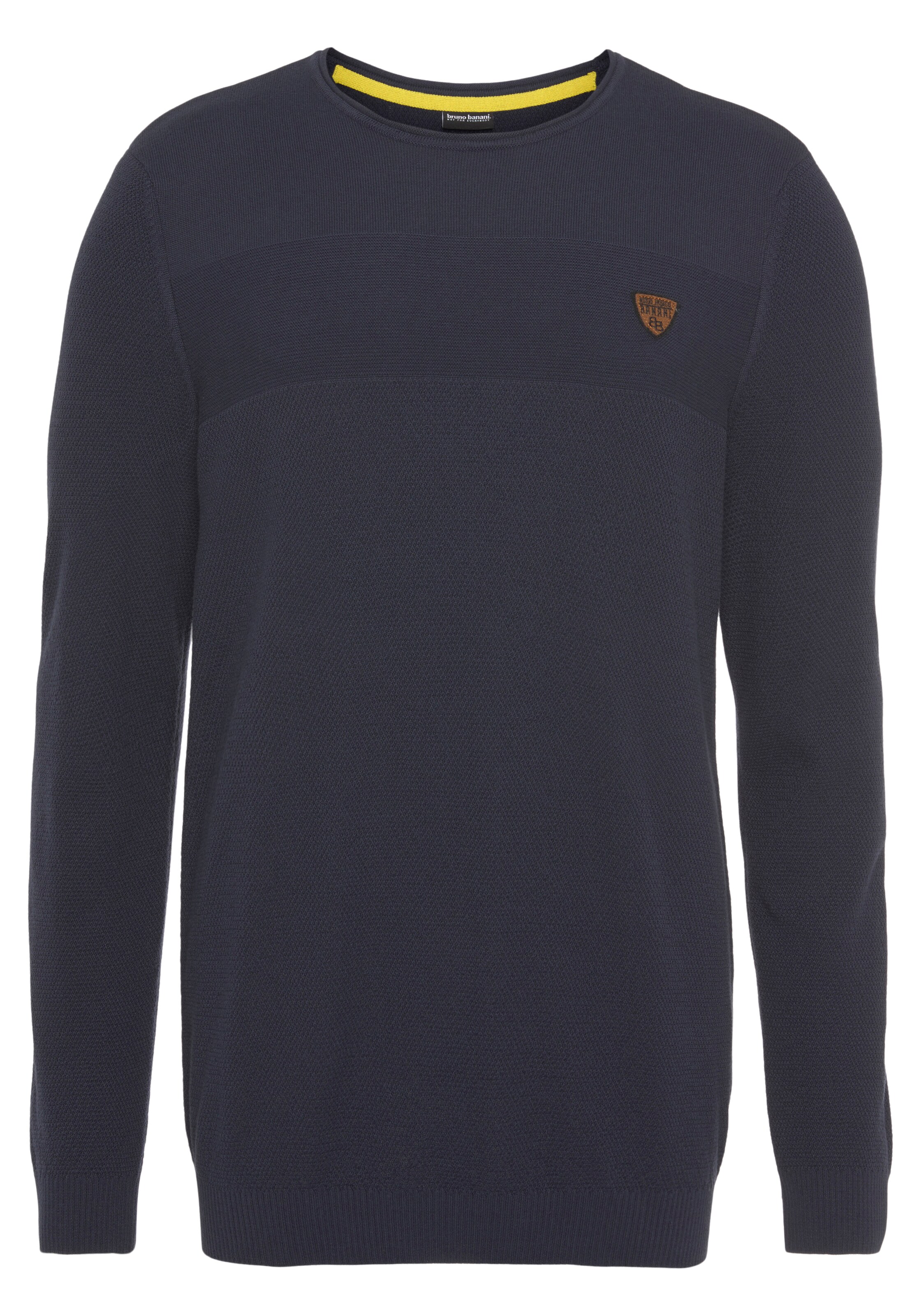 Bruno Banani Pullover in Blau: Vorderseite