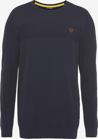Bruno Banani Pullover in Blau: Vorderseite