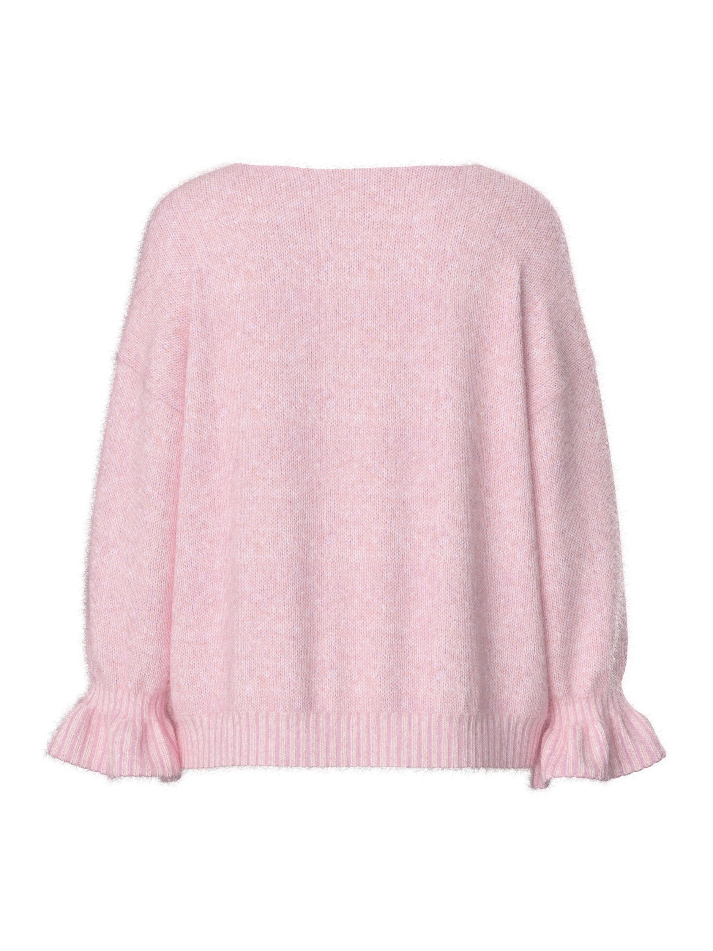 PIECES Cardigan 'PCJIMMA' i pink