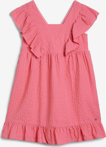 TOMMY HILFIGER Jurk in Roze: voorkant