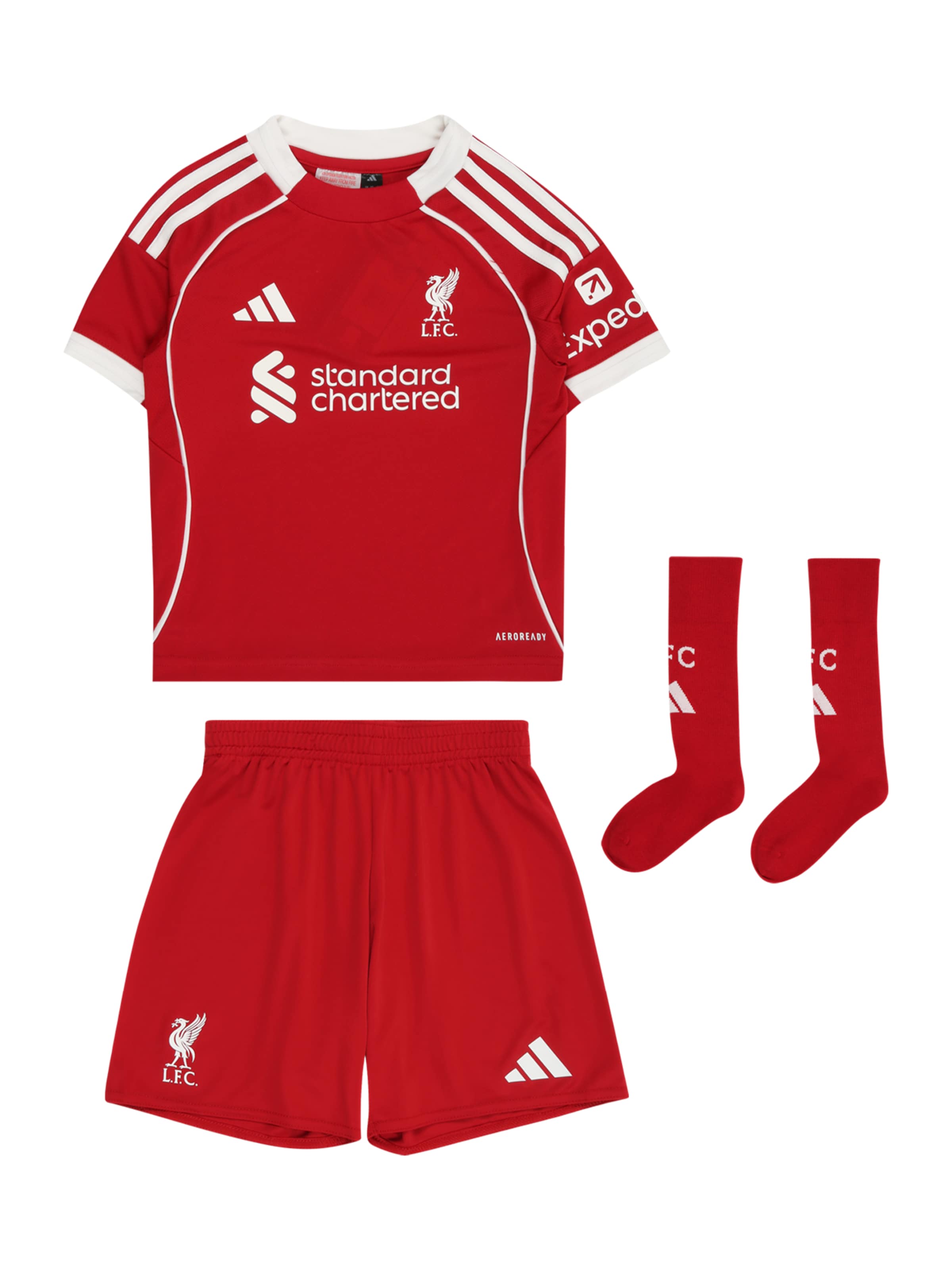 ADIDAS PERFORMANCE Φόρμα 'FC Liverpool 25/26' σε κόκκινο: μπροστά