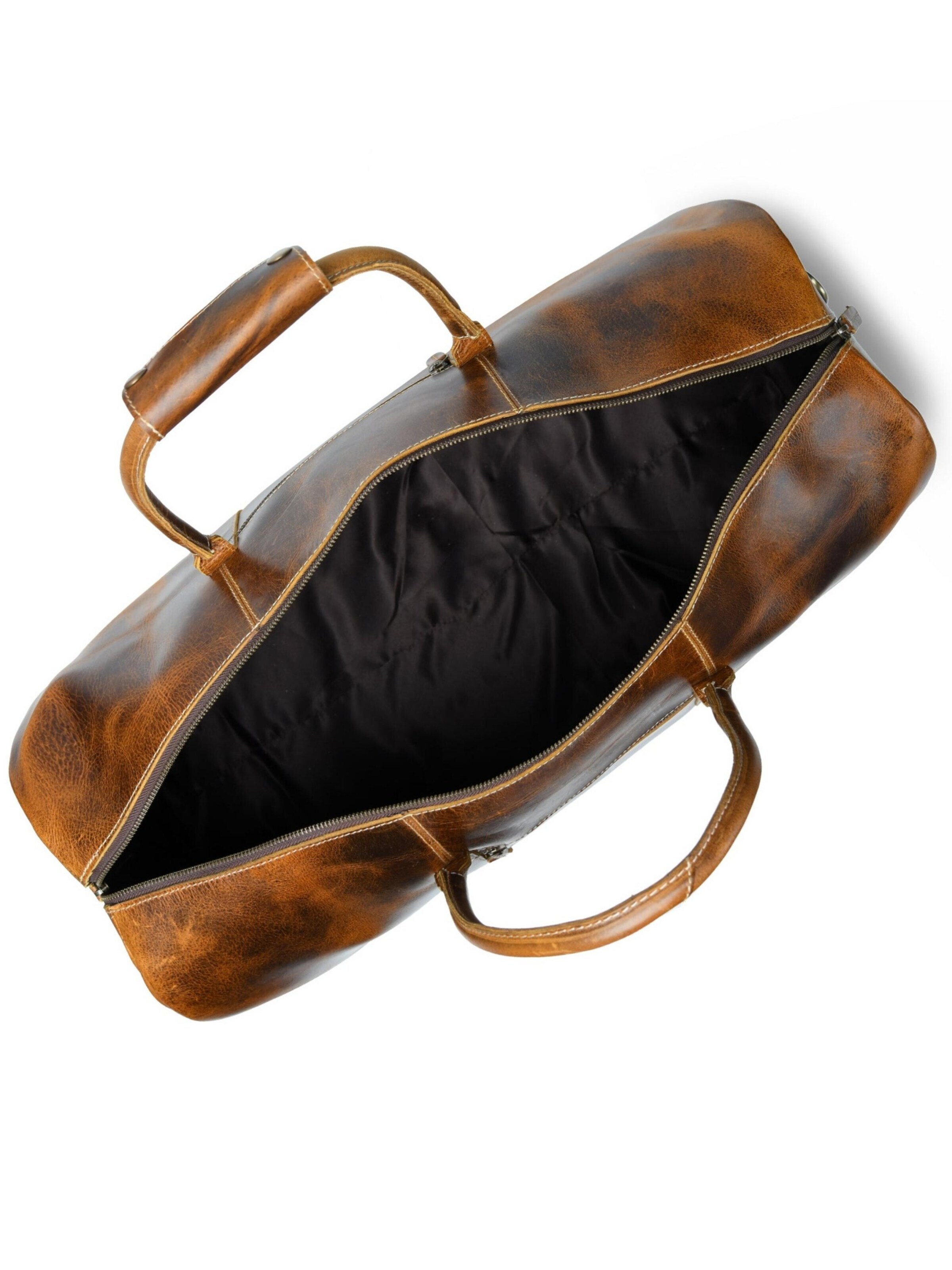 Ella Eisvogel Weekender 'Vintage' in Brown