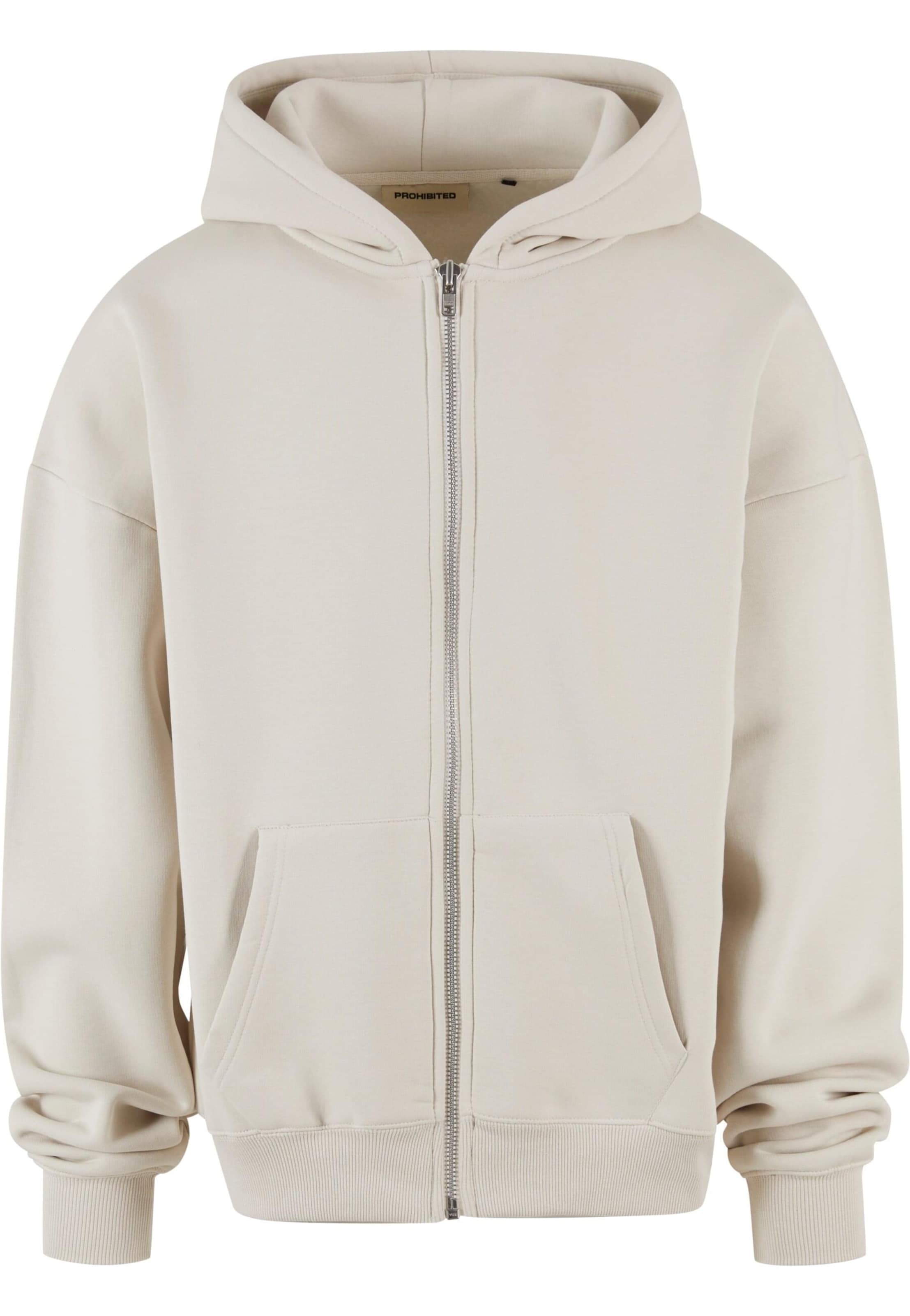 Prohibited Mikina – bílá: přední strana