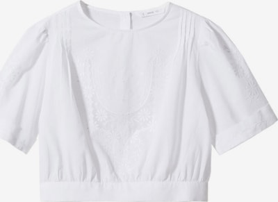 Bluză 'Rosie' MANGO pe alb amestacat, Vizualizare produs