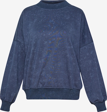 usha BLUE LABEL Sweatshirt in Blue: front