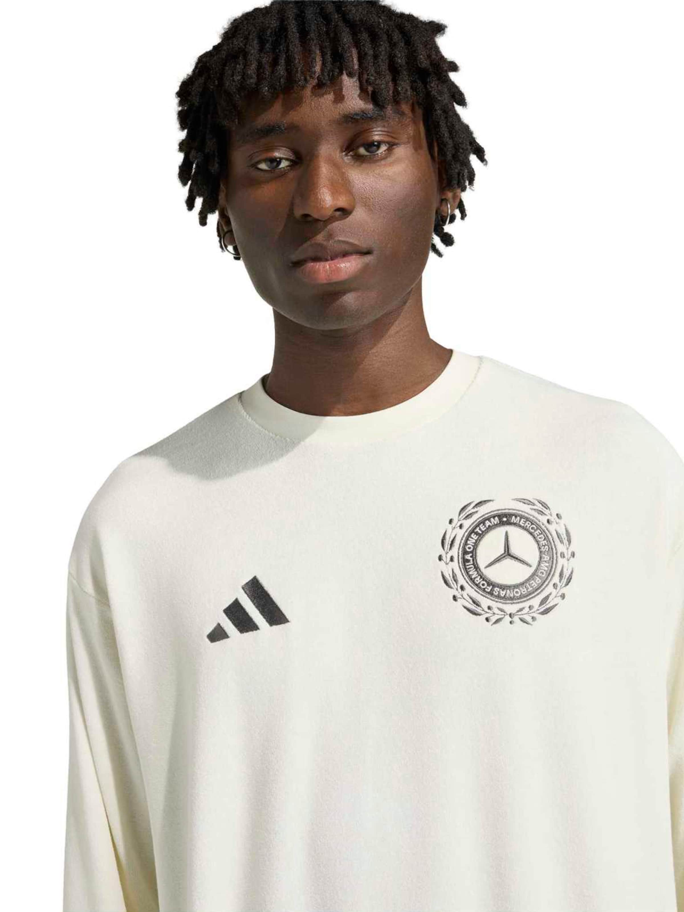 ADIDAS SPORTSWEAR Sportsweatshirt 'MER SA' in Wit