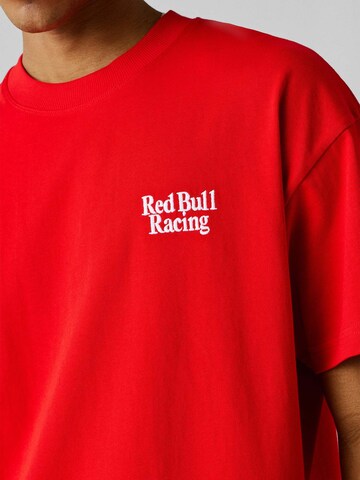 Red Bull Racing x Pepe Jeans Shirt 'COMPETING' in Red