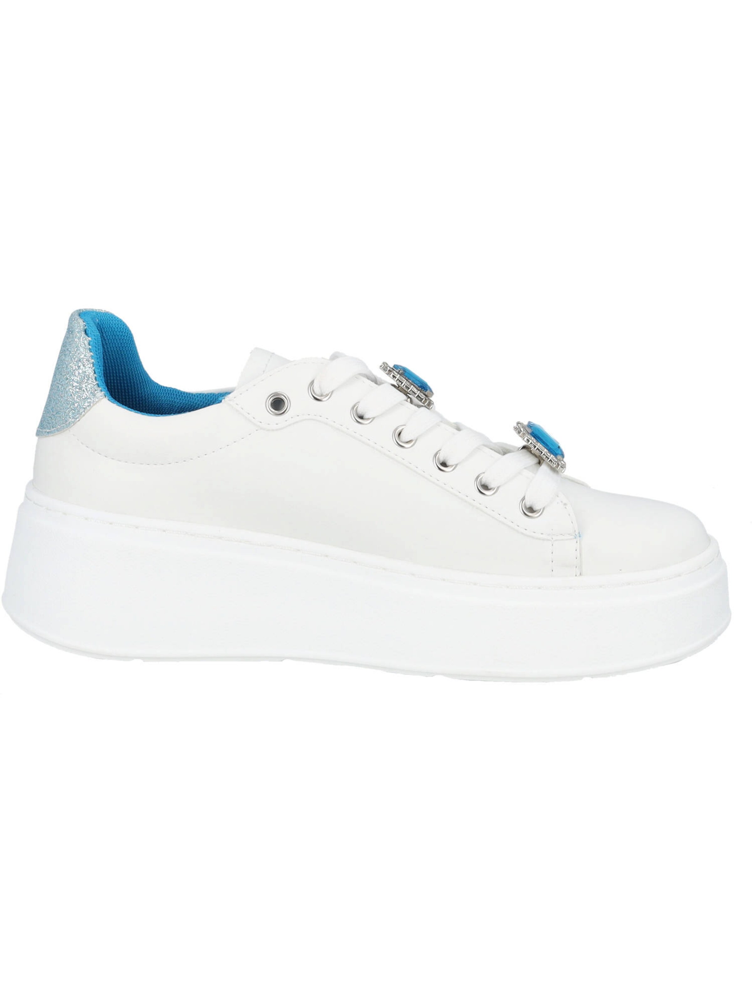 Palado by Sila Sahin Sneakers laag 'Yellar' in Wit