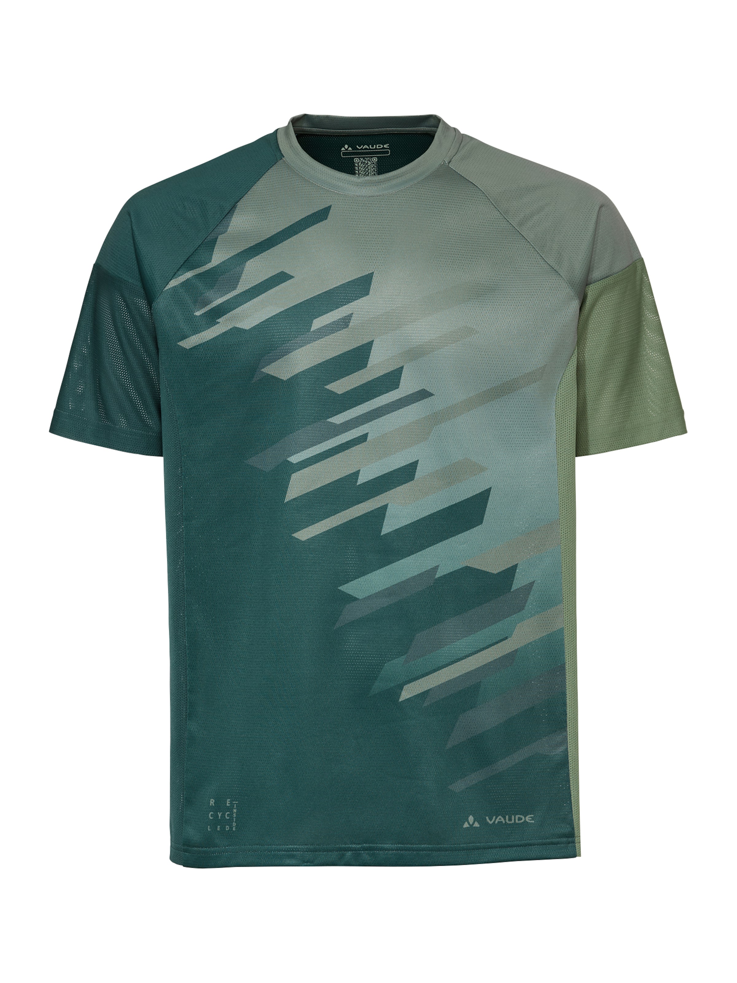 VAUDE Functioneel shirt 'Moab' in Groen: voorkant