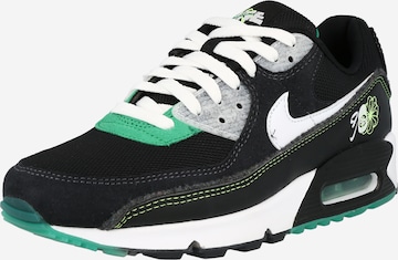 Nike Sportswear Platform trainers 'AIR MAX 90' in Black: front