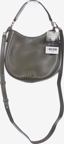 Lauren Ralph Lauren Handtasche klein Leder One Size in Grün: predná strana