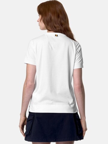 K-Way Koszulka 'K-WAY EMEL JERSEY T-SHIRT T-Shirt e Polo' w kolorze biały