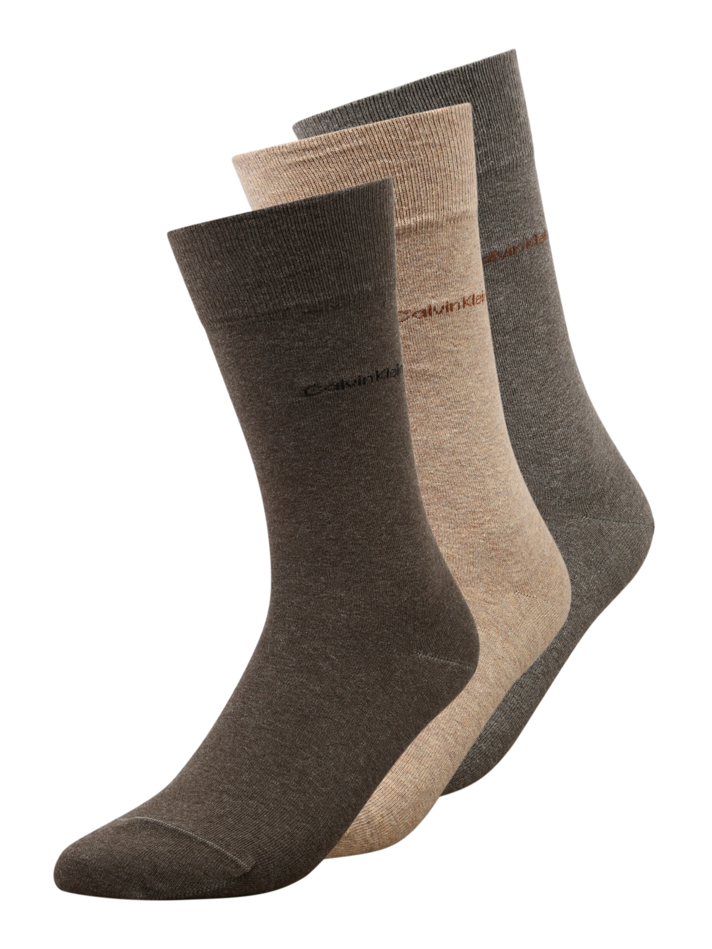 Männer Wäsche Calvin Klein Underwear Socken in Hellbraun, Dunkelbraun, Braunmeliert - QE93080 Männer Wäsche Calvin Klein Underwear Socken in Hellbraun, Dunkelbraun, Braunmeliert - QE93080