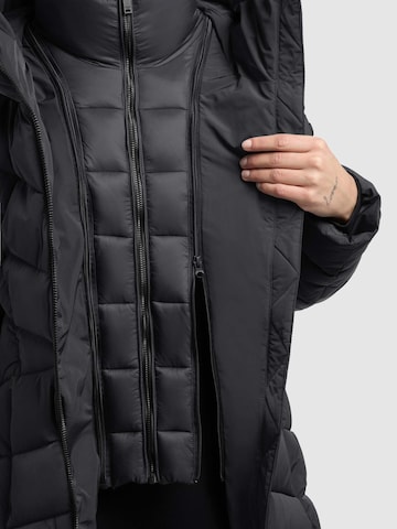 Manteau d’hiver 'Kiera' khujo en noir