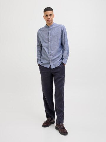 Slim fit Camicia 'JJESummer Band' di JACK & JONES in blu