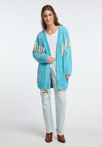 IZIA Strickjacke in Blau