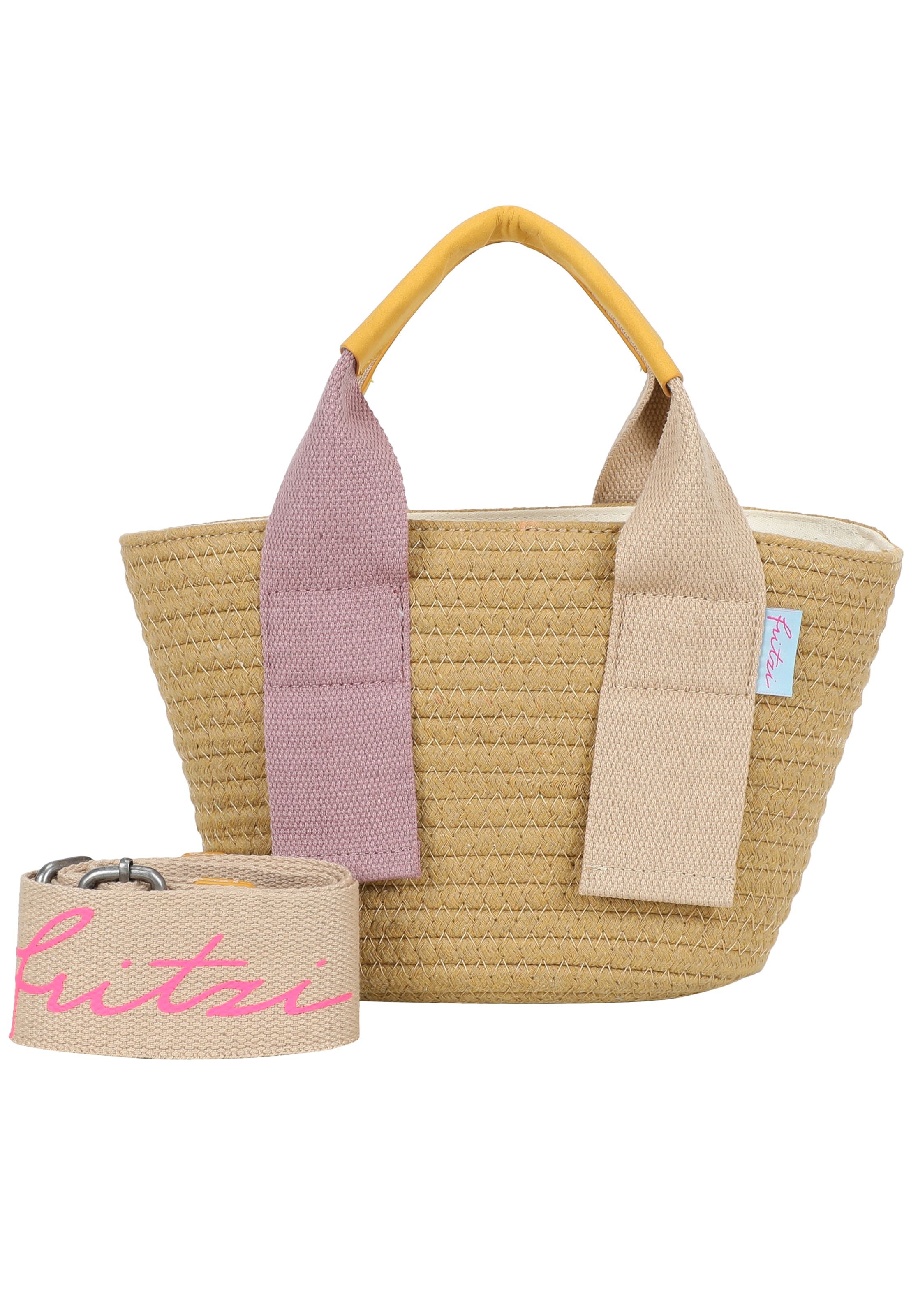 Sac bandoulière 'Happy Summer' Fritzi aus Preußen en marron : devant