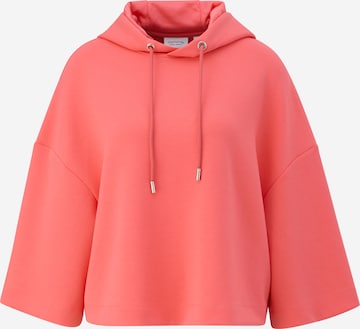 comma casual identity Sweatshirt in Oranje: voorkant