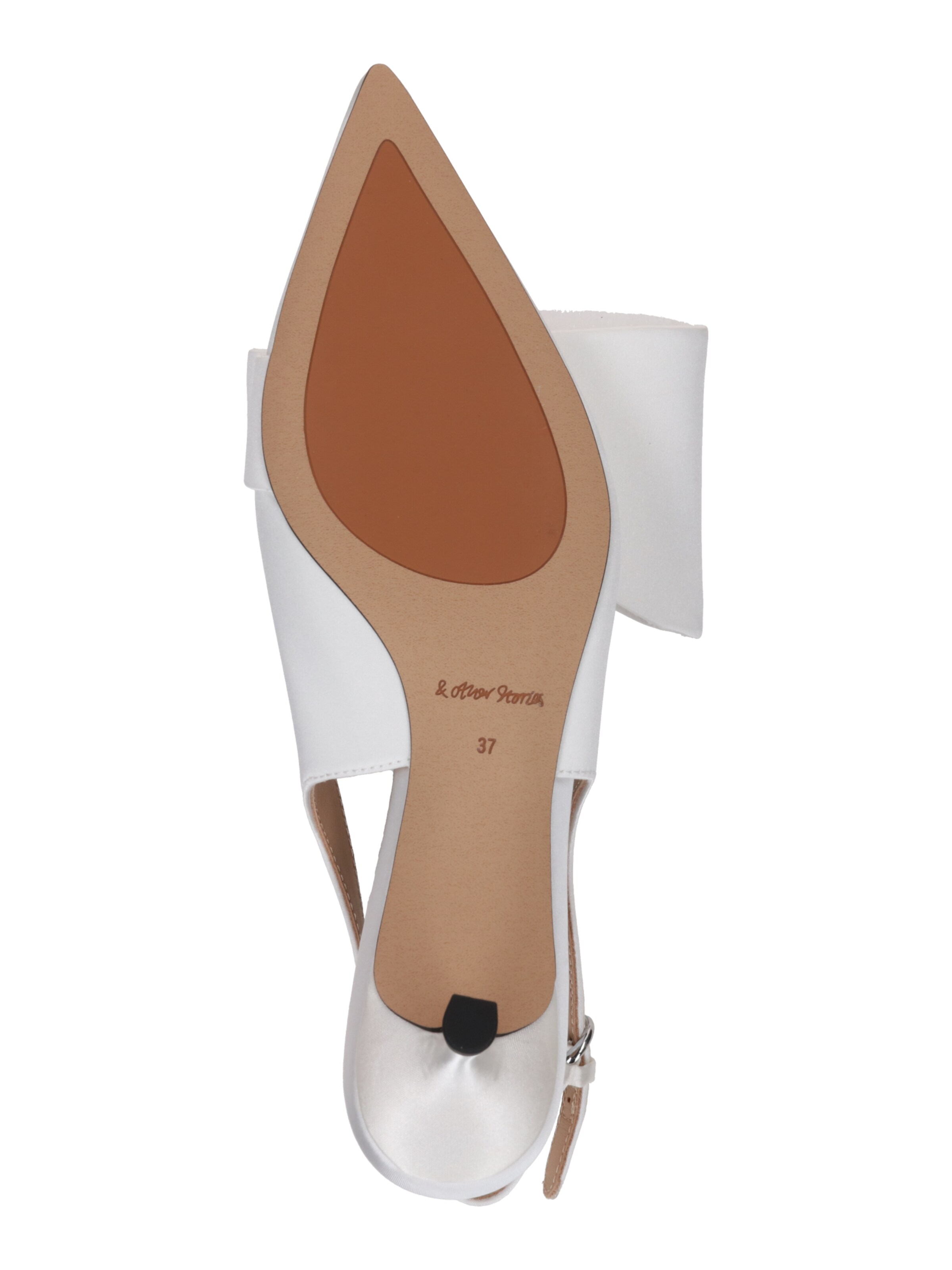 Décolleté sling di & Other Stories in bianco