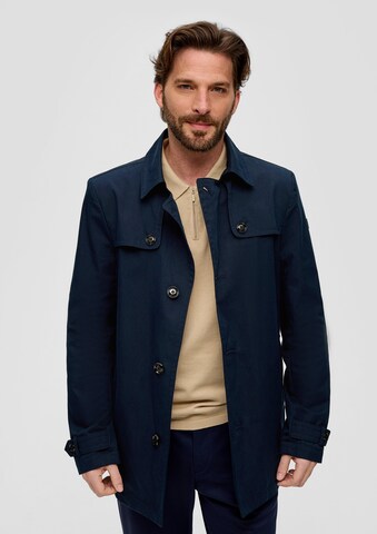 Manteau mi-saison s.Oliver BLACK LABEL en bleu : devant