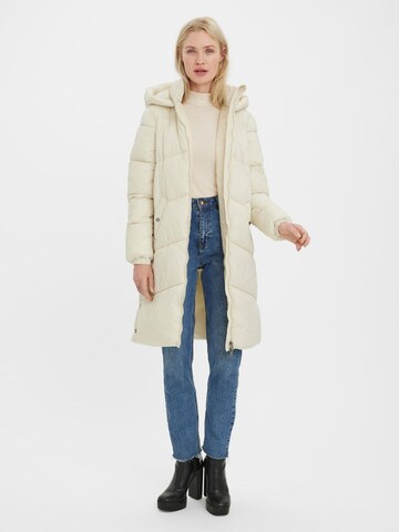 VERO MODA Winter Coat in Beige