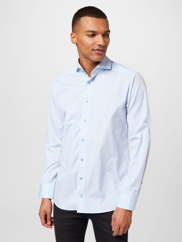 ETON Regular fit Overhemd in Blauw: voorkant