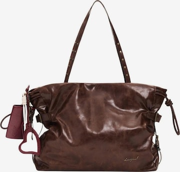 Desigual - Shopper 'BAG_GALAXY LIFTA 2.0 26WAXP93' en marrón: frente