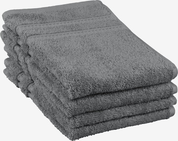 SCHIESSER Towel 'Palma' in Grey: front
