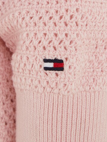 TOMMY HILFIGER Knit Cardigan in Pink